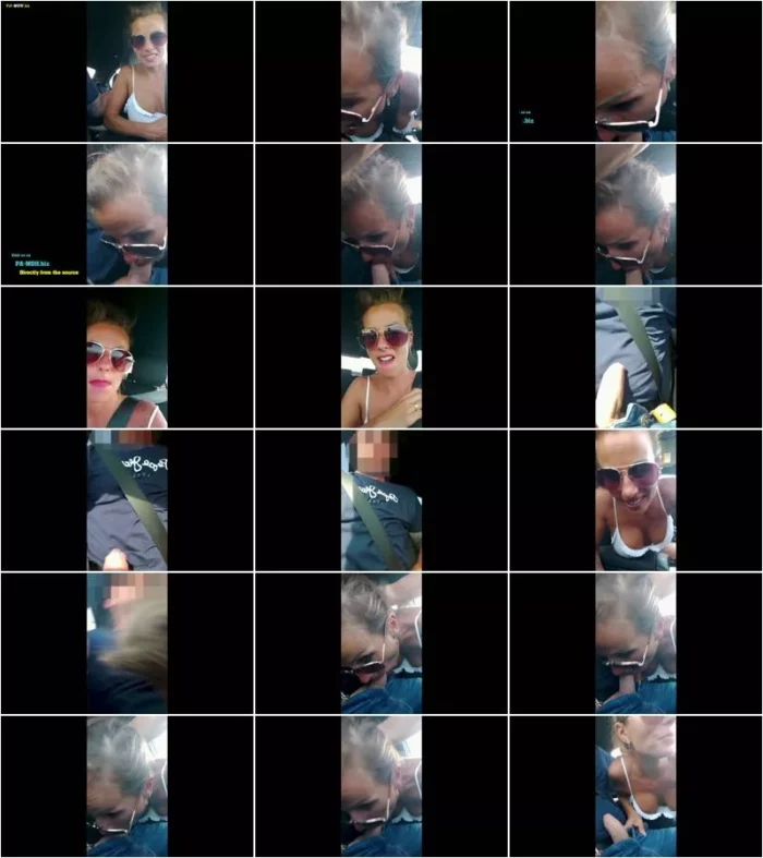 KatyQueen - Adventkalender - Tuerchen 14 - Blowjob im Auto [HD 720p] (MDH)