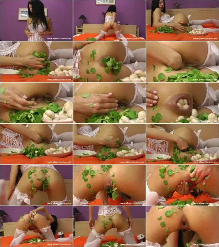 Hotkinkyjo  - Hotkinkyjo put in ass mixed vegetables & anal prolapse 23-04-2021 [FullHD 1080p] (Alex Extreme)