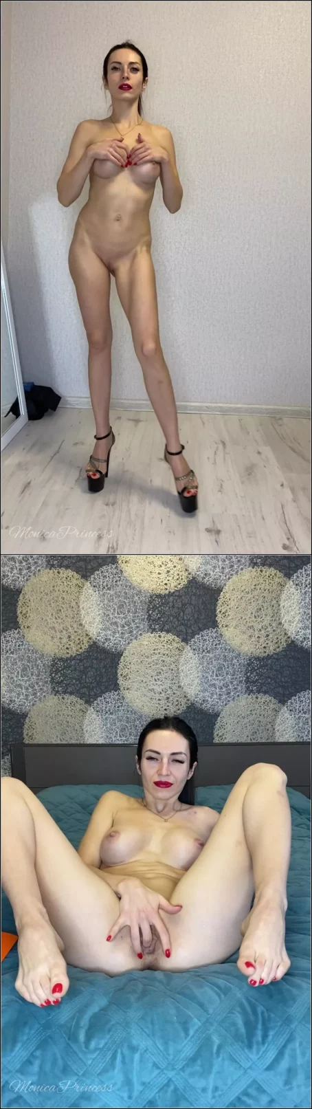 Princess_Monica - Modeling, JOI, strip, masturbation [UltraHD/2K 1920p] (Solo)