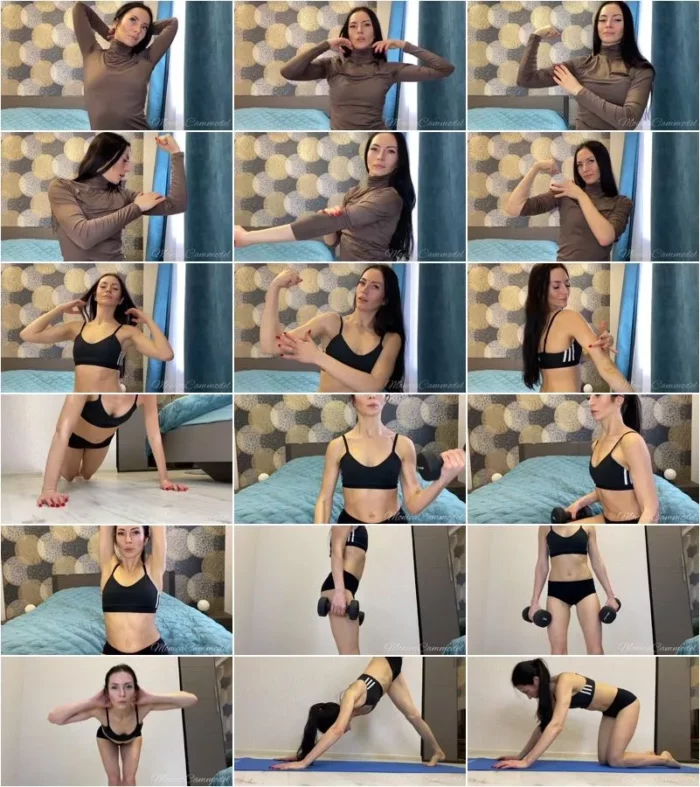 Princess_Monica - Non-nude muscle show [FullHD 1080p] (Solo)