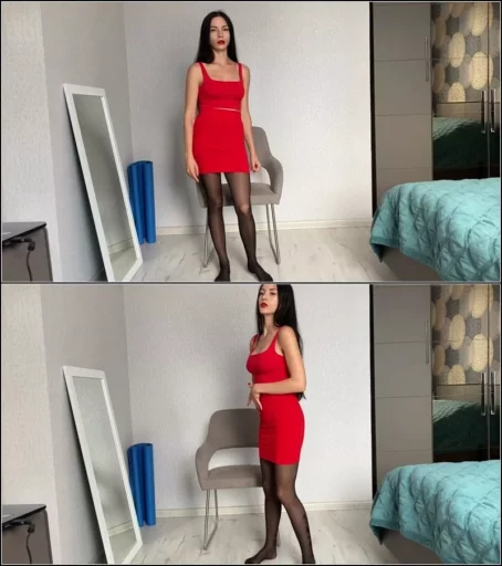 Princess_Monica - Nylon legs and ass tease, therapy fantasy [FullHD 1080p] (Solo)