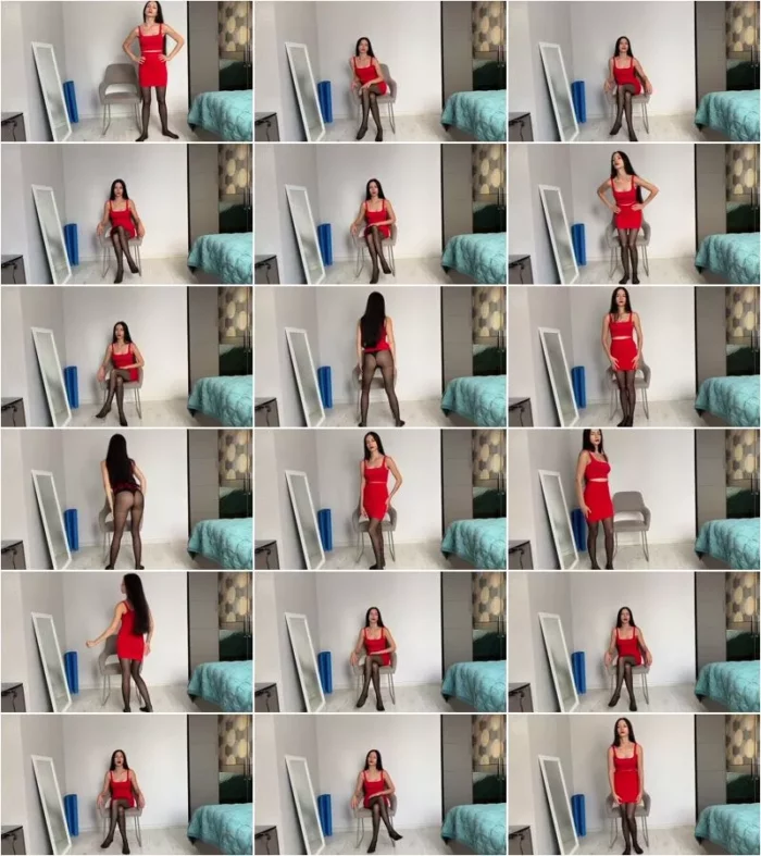 Princess_Monica - Nylon legs and ass tease, therapy fantasy [FullHD 1080p] (Solo)