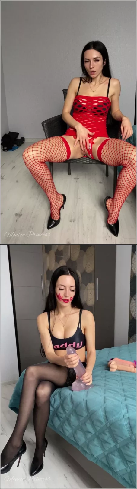 Princess_Monica - Office slut 6 days from shy to whore [UltraHD/2K 1920p] (Solo)