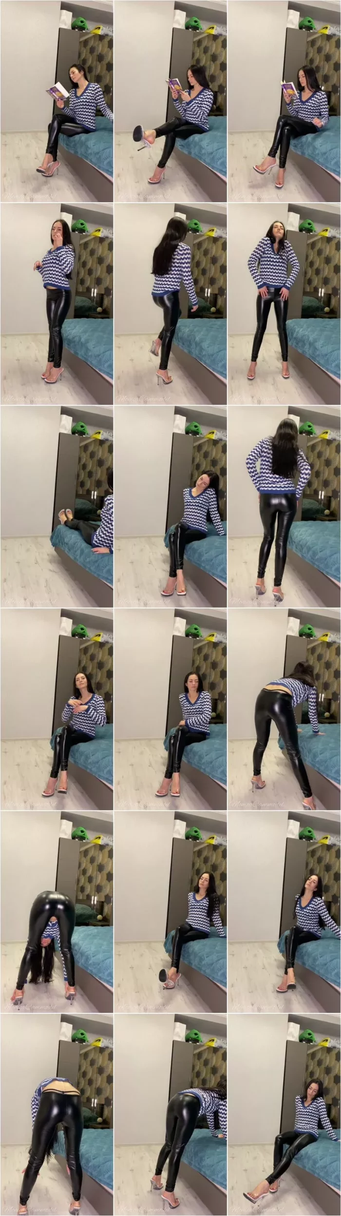 Princess_Monica - Relaxing, stretching, teasing, dancing [UltraHD/2K 1920p] (Solo)