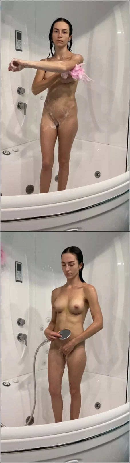 Princess_Monica - Shower in a bath cabin [UltraHD/2K 1920p] (Solo)