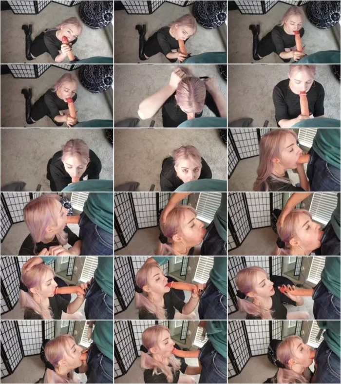 MissPrincessKay  - Hardcore Pigtail Face Fuck By Another [FullHD 1080p] (Dildo)