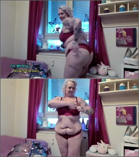 MolligeSchlampeHot - Ich zeige dir meine neuen Roten Dessous [FullHD 1080p] (MDH)