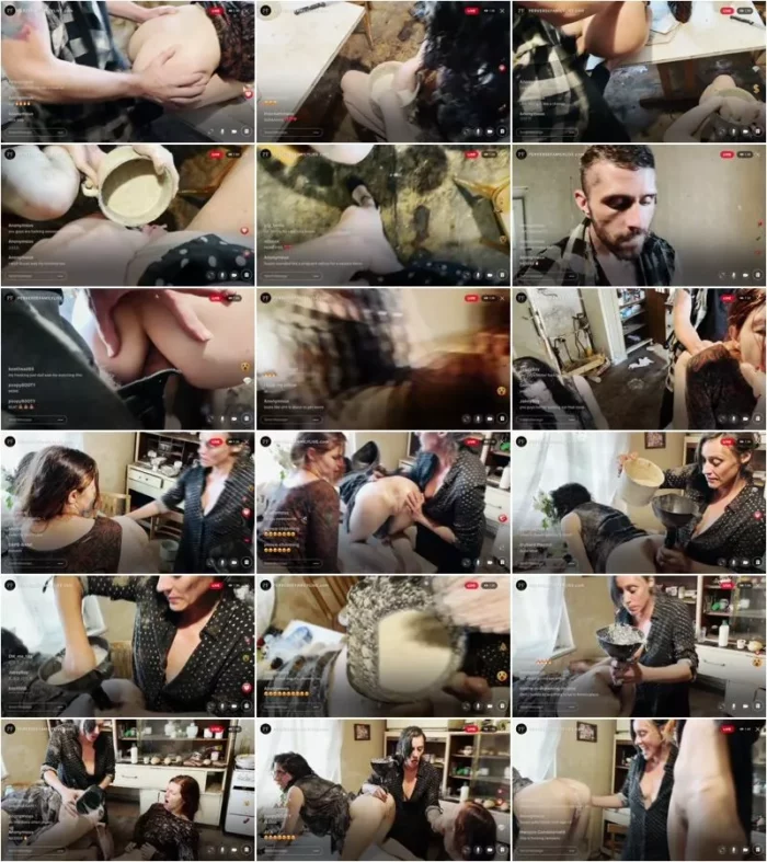 Brittany Bardot - anal food squirt [FullHD 1080p] (Perverse Family Live)
