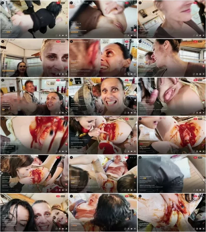 Brittany Bardot - extreme vaginal prolapse [FullHD 1080p] (Perverse Family Live)