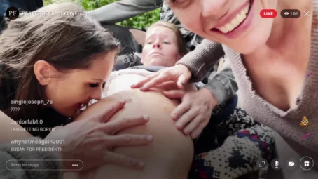 Brittany Bardot - orgy with pregnant [FullHD 1080p] (Perverse Family Live)