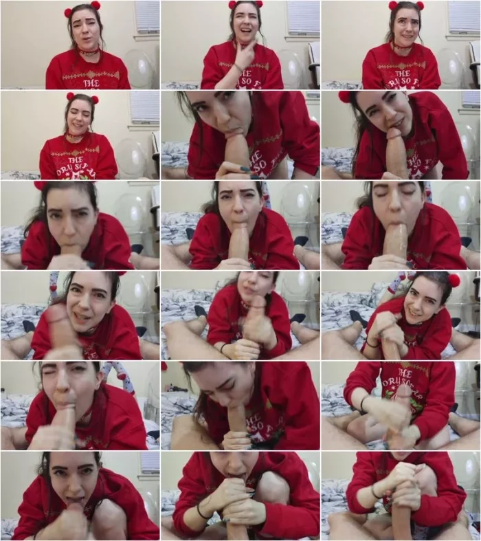 LilRedVelvet -  The Big Cock Challenge [UltraHD/4K 2160p] (Blowjob)