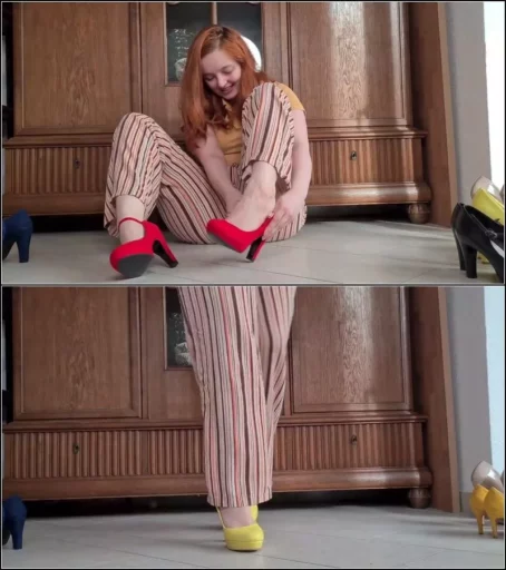 Iva_Sonnenschein - Fussfetisch - Ich zeige dir meine HighHeels [FullHD 1080p] (MDH)