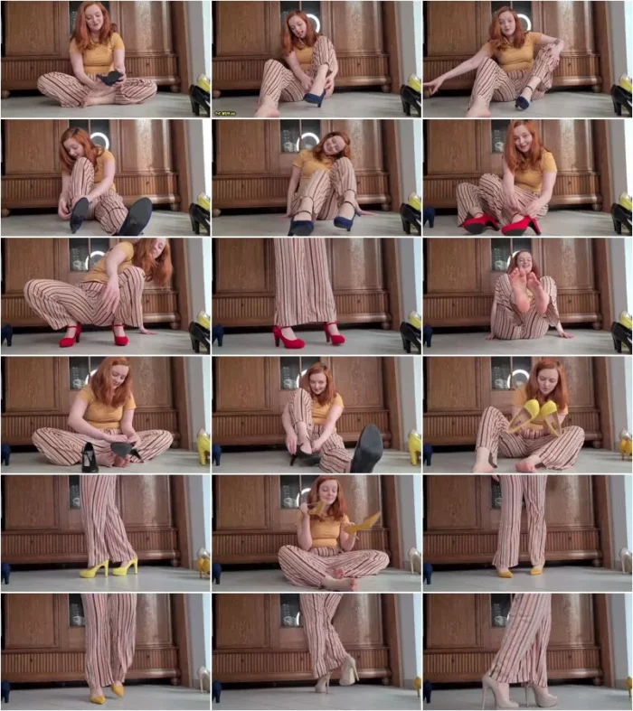 Iva_Sonnenschein - Fussfetisch - Ich zeige dir meine HighHeels [FullHD 1080p] (MDH)
