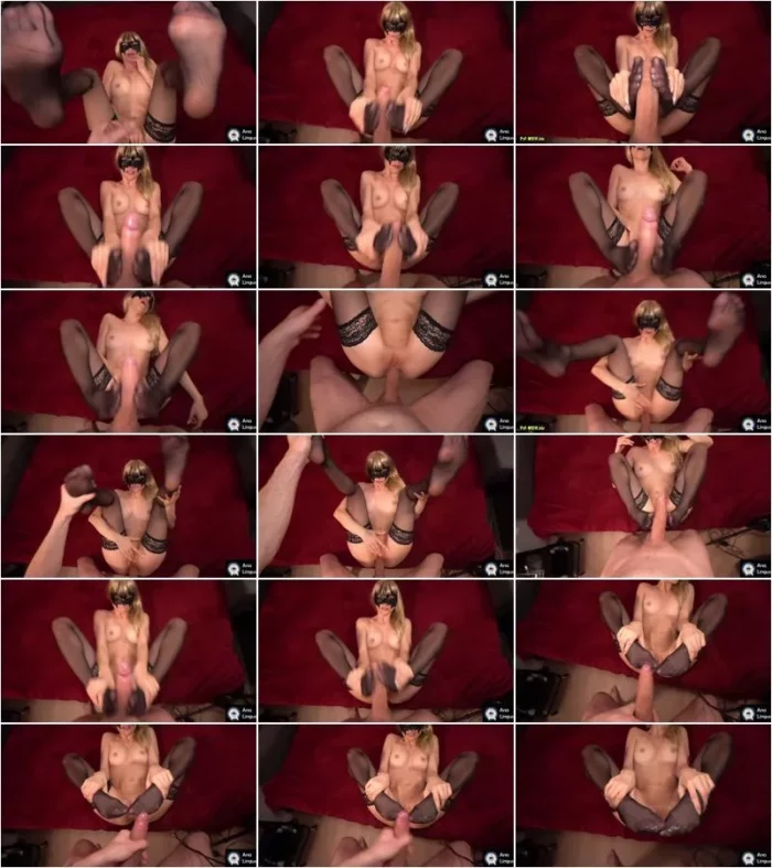 ana_lingus - WOW - meine geilen Nylon Fuesse und pussy zum Schwanz melken genommen und die Fuesse vollgespritzt [FullHD 1080p] (MDH)