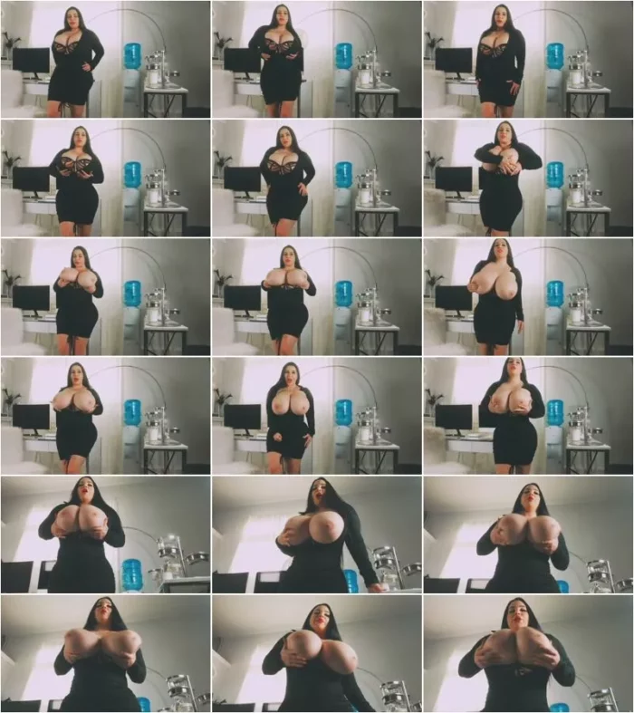 Goddess - Office ball busting JOI (03.01.2022) [FullHD 1080p] (Big Tits)