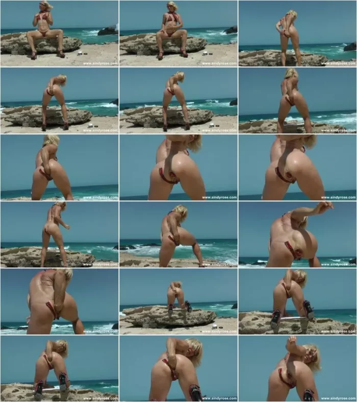Sindy Rose - Sexy siren Sindy Rose fisting her ass on the beach and anal prolapse (29.01.2022) [FullHD 1080p] (Anal Fisting)