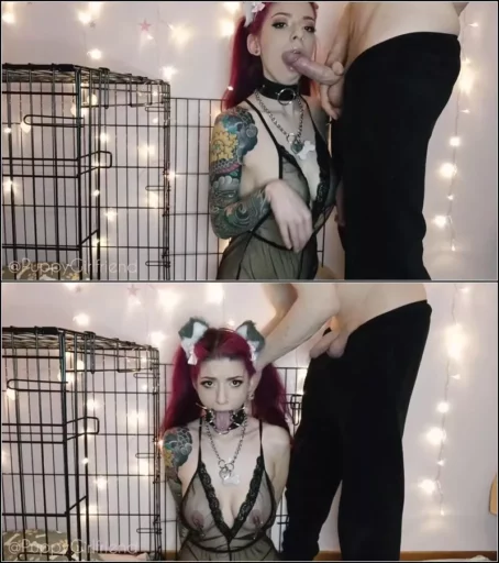 PuppyGirlfriend - Bad Puppy Girl Is Trained To Lick Dick [FullHD 1080p] (MDH)