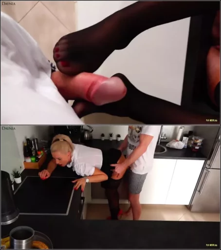 Daynia - Schuechterner Praktikant 18 von Buero Milf verfuehrt - So wird man garantiert fest angestellt [FullHD 1080p] (MDH)