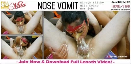Mila - Nose Vomit - EXL-128 (30.01.2022) [FullHD 1080p] (Extremelatina)