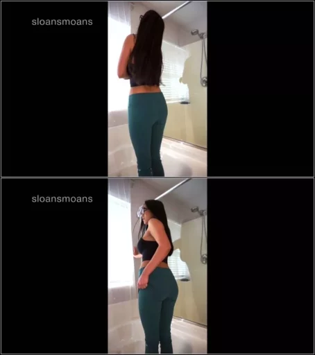sloansmoans - Peing In My Yoga Pants [FullHD 1080p] (Femdom)