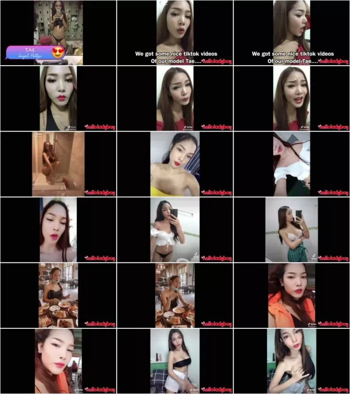 Tae - Tiktoks Part 3 [FullHD 1080p] (Ladyboy)