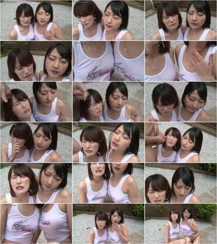 Megumi, Natsumi - Megumi & Natsumi\'s Double Facial - Part 3 (04.04.2022) [FullHD 1080p] (Ura Bukkake)