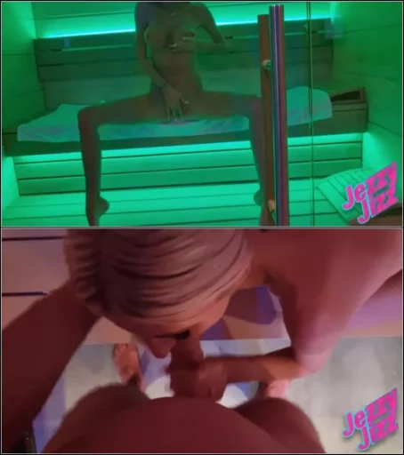 JezzyJizz - Spanner in der Sauna Abgeblasen [FullHD 1080p] (MDH)