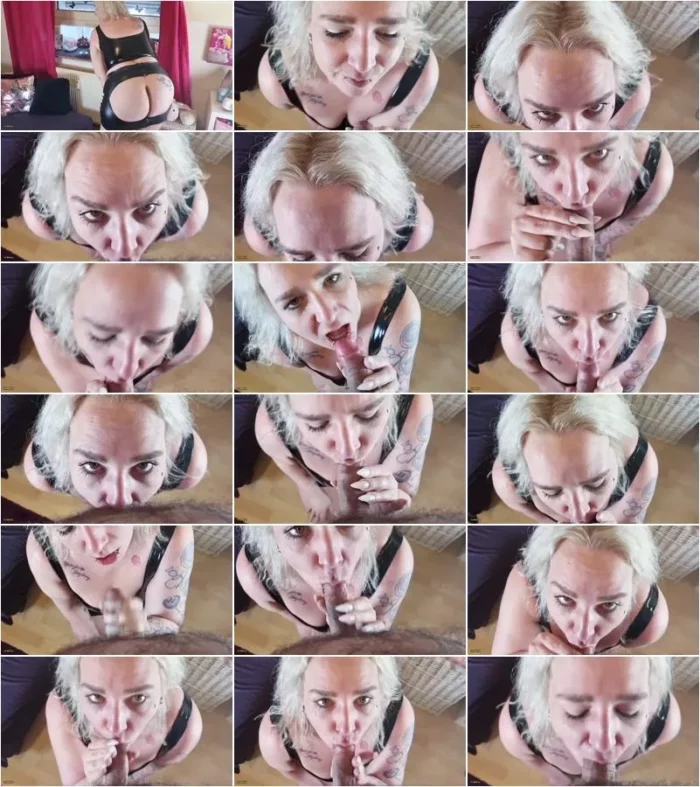 MolligeSchlampeHot - POV SCHWANZ AUSGESAUGT UND ABGEWICHST AUF MEIN LACK-TOP [FullHD 1080p] (MDH)