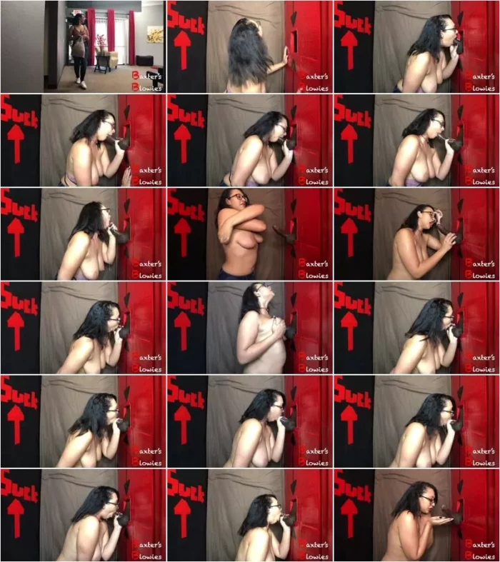 Emori Pleezer  - Big Natural Tits gobbles cock in BAXHOLE (14.05.2022) [FullHD 1080p] (Baxters Blowies)