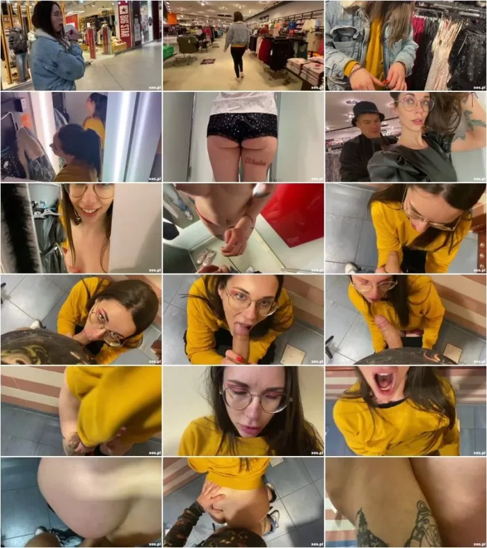 Amateur - numerek w przebieralni [FullHD 1080p] (Polish Porno)