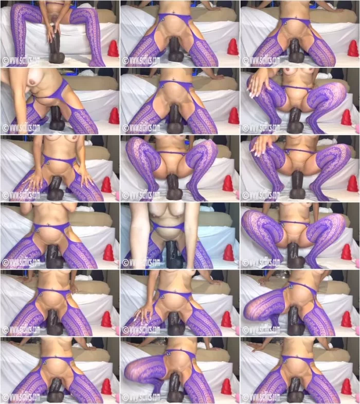 MsBwur - MsBwurs colossal dildo fuck (25.06.2022) [FullHD 1080p] (Sicflics)