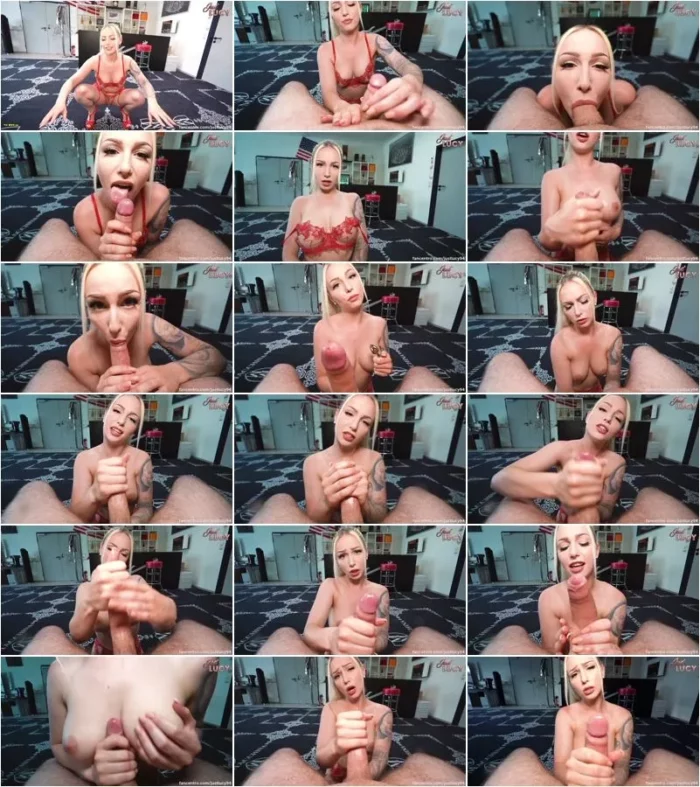 JustLucy - Damit hat er nicht gerechnet - XXL Cumshot und Spermaflut [FullHD 1080p] (MDH)