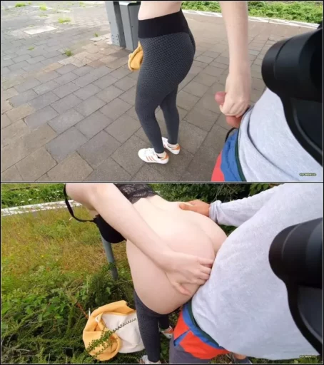 Lisa-Sack - Vom Fahrgast als Spermatoilette am Bahnsteig benutz [FullHD 1080p] (MDH)