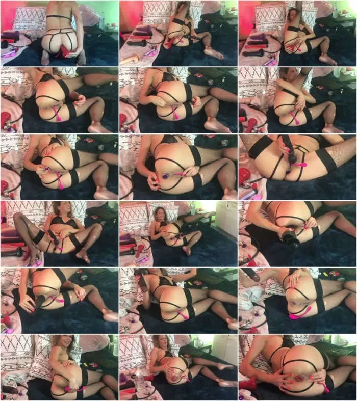 Maria Hella  - Show masturbation [FullHD 1080p] (Anal Fisting)