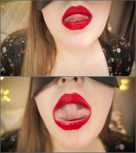 Victoria Romanova - Long tongue mouth fetish [UltraHD/4K 2160p] (Big Tits)