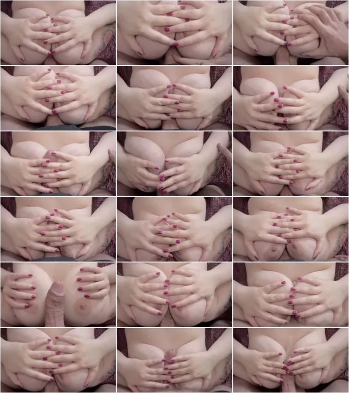 Victoria Romanova - Reverse titfuck cum on big natural tits [FullHD 1080p] (Big Tits)