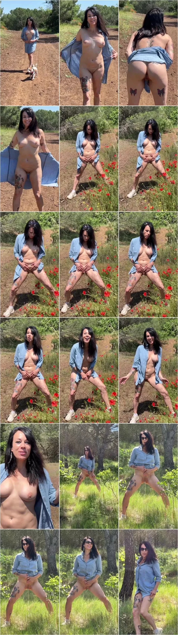 Adeline Lafouine - In The Forest [UltraHD/2K 1920p] (Milf)