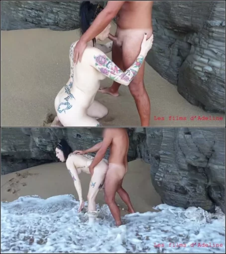 Adeline Lafouine - Sex On The Beach [HD 720p] (Milf)
