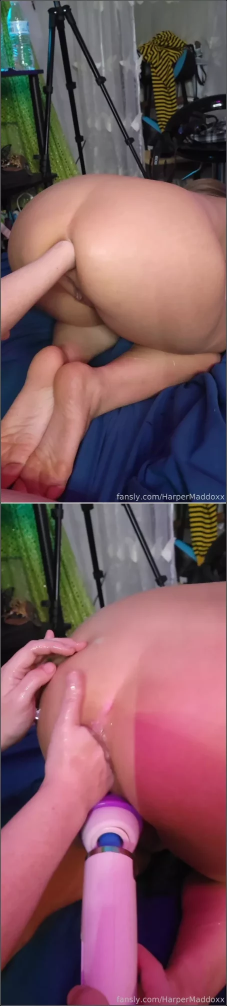 Harper Maddoxx - First try double anal fisting homemade [UltraHD/4K 3840p] (Anal Fisting)