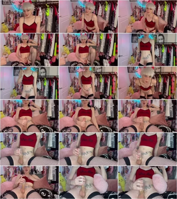cutiepii33quinn  - horny lil devil plays with your holes [FullHD 1080p] (Trans)