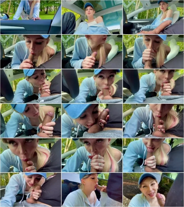 cutiepii33quinn  - my first time hitch-hiking gets messy [HD 720p] (Trans)