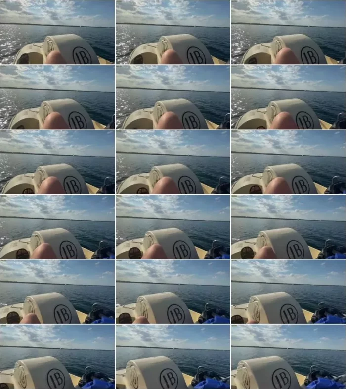 Barbie Brilliant - Tretbootfahrt und Publikum endet mit 4 Orgasmen und Facial Cumshot [FullHD 1080p] (MDH)