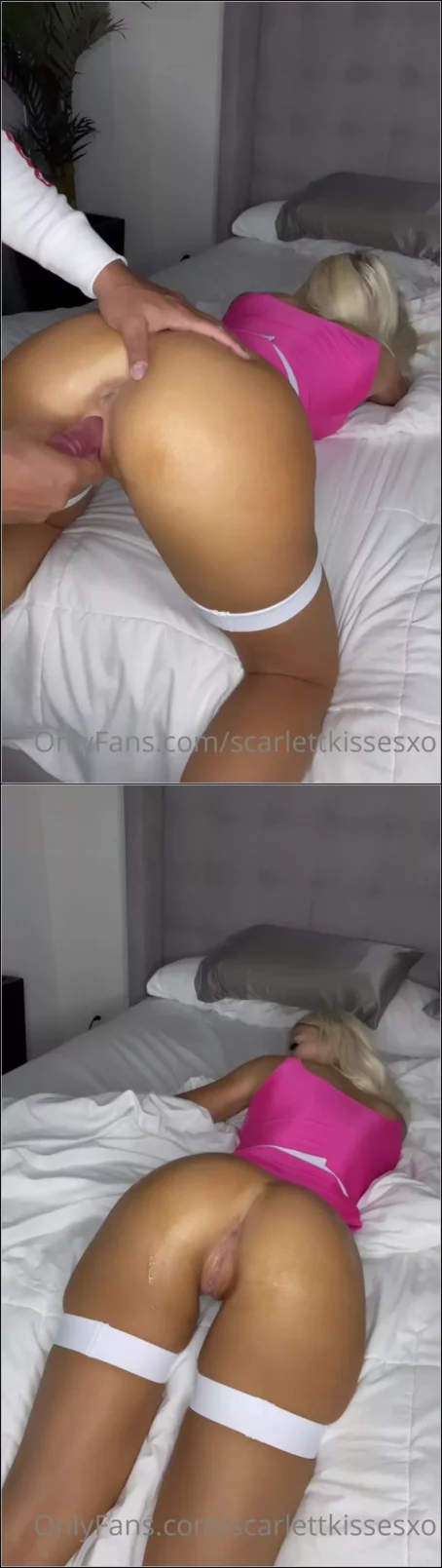 ScarlettKissesxo - Pink Power Rangers Cosplay Dildo Fucked By Boyfriend [UltraHD/2K 1920p] (Milf)