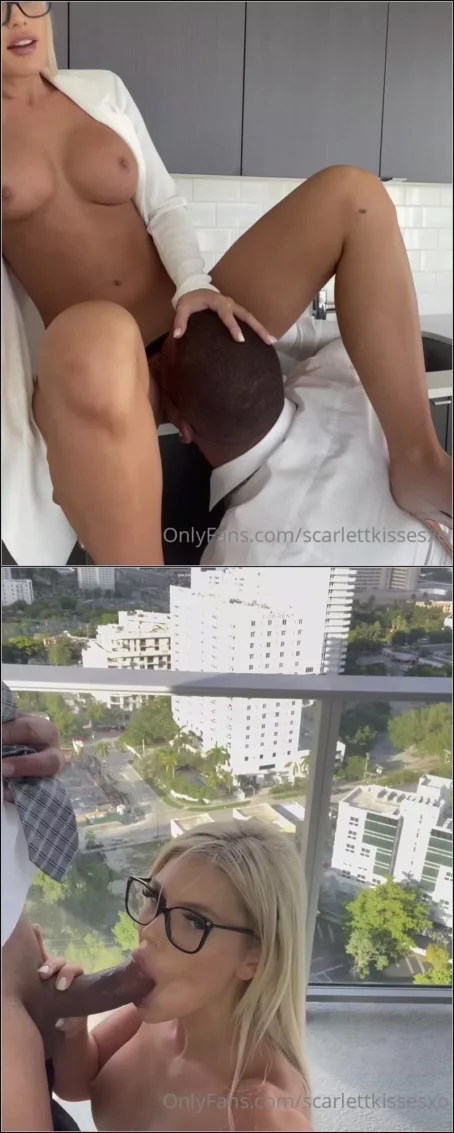 ScarlettKissesxo - Real Estate Fuck [UltraHD/2K 1350p] (Milf)