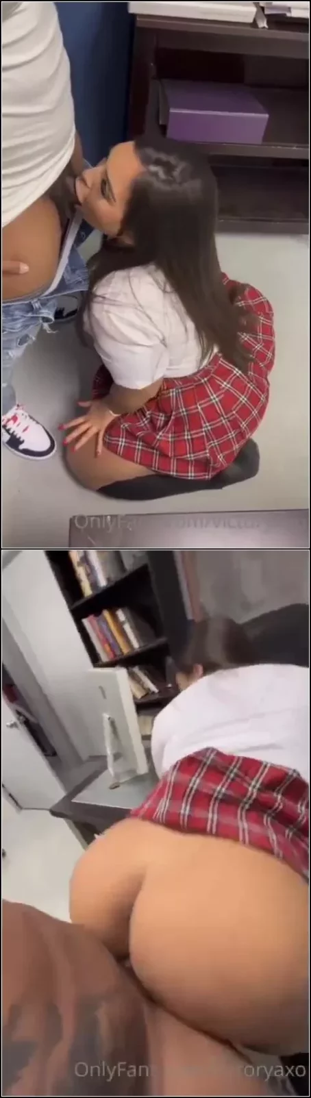 VictoryaXO - School Girl Slut Anal Lessons [HD 848p] (Latina)