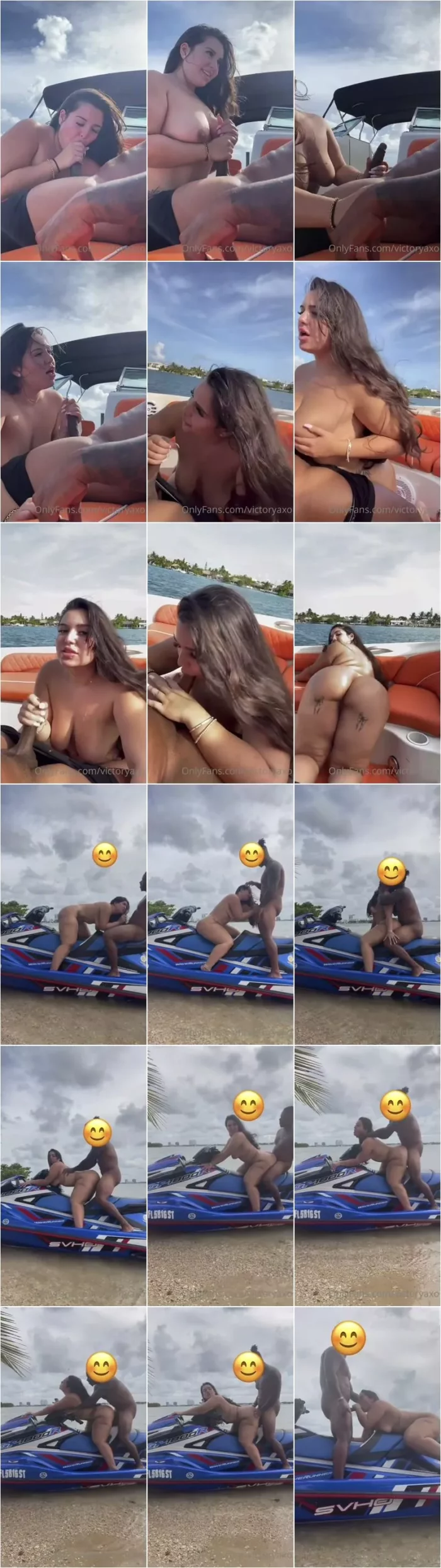 VictoryaXO  - South Beach Sextape [HD 720p] (Latina)