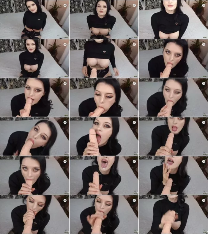 AlissaNoir - Dein persoenlicher Blowjob - Dildo POV [FullHD 1080p] (MDH)