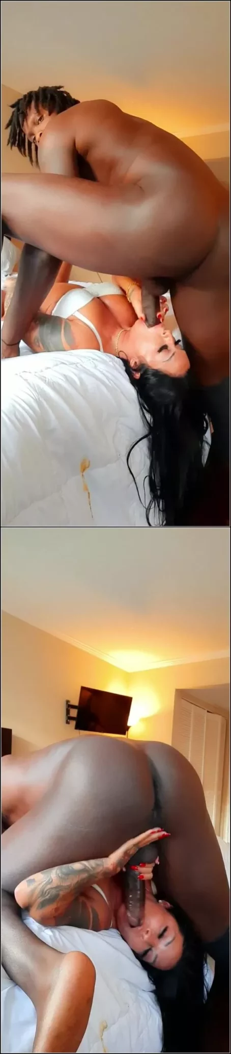 Monica Santhiago - A Big Black Dick Deep In My Throat [UltraHD/2K 1280p] (Latina)
