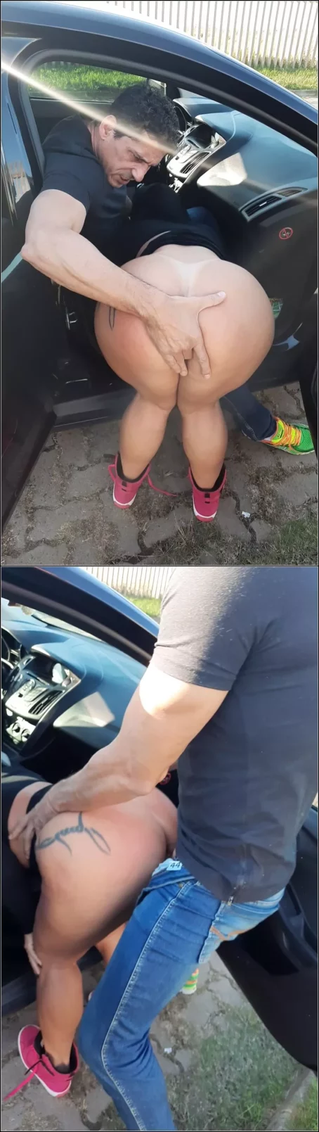 Monica Santhiago - Fucking In The Car Lot [UltraHD/4K 3840p] (Latina)