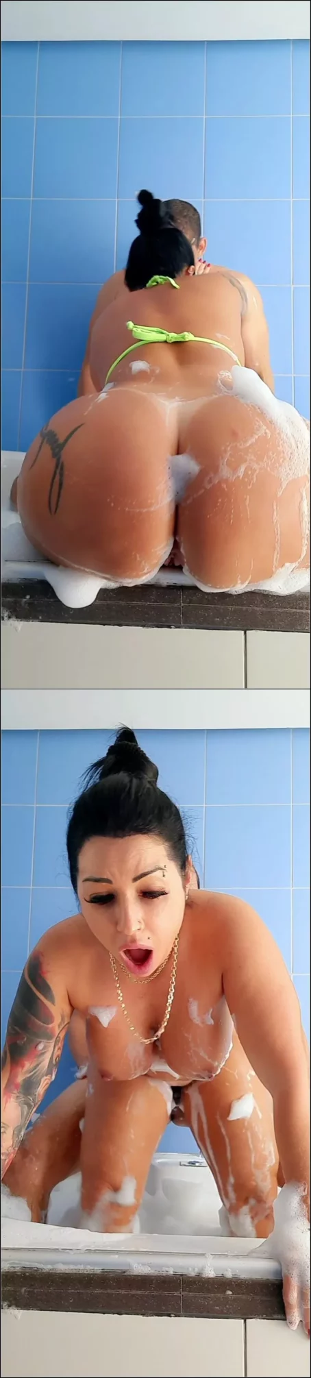 Monica Santhiago - Fucking In The Bathtub [UltraHD/2K 1920p] (Latina)